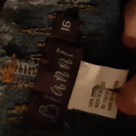 Bianni Women's denim jeans size 16(not U.S.) - Picture 5 of 8